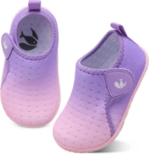FEETCITY Boys Girls Water Shoes Kids Aqua Socks Quick Dry Barefoot for Beach Swimming Pool