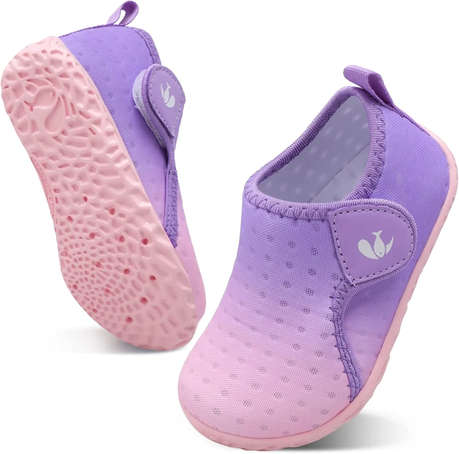 FEETCITY Boys Girls Water Shoes Kids Aqua Socks Quick Dry Barefoot for Beach Swimming Pool