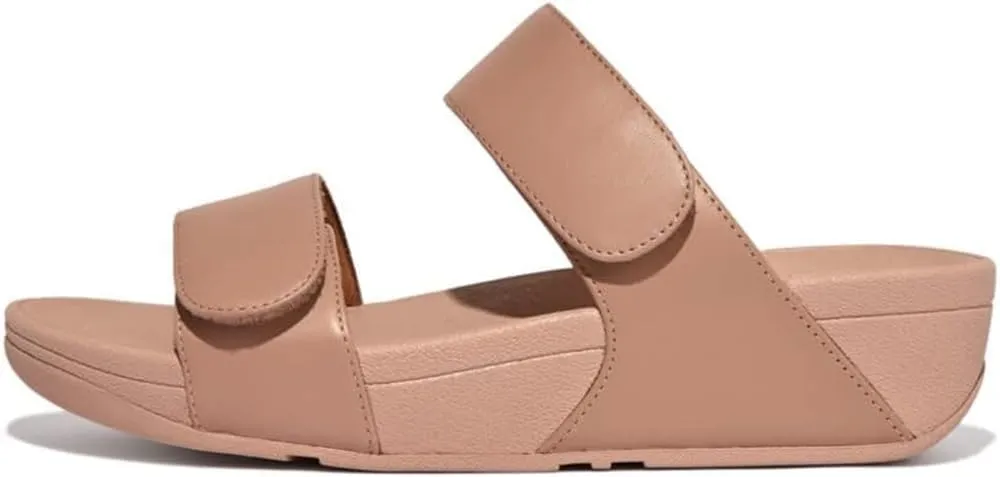 FitFlop Women's LULU Adjustable Leather Slides