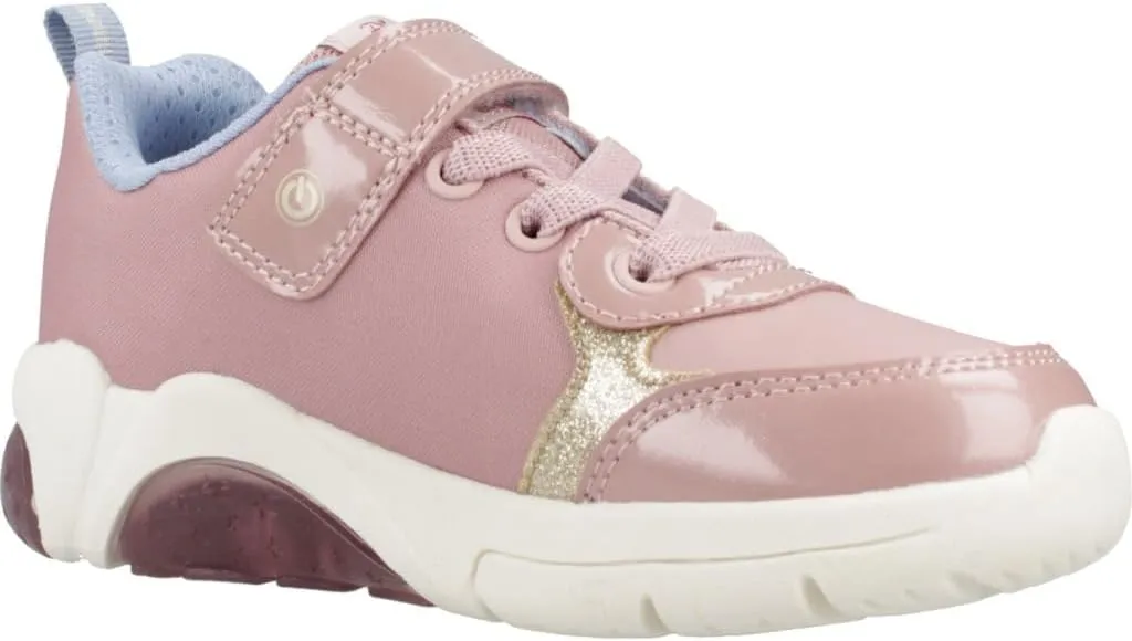 Geox Girl's J Fadinlight (Toddler/Little Big Kid) Sneakers