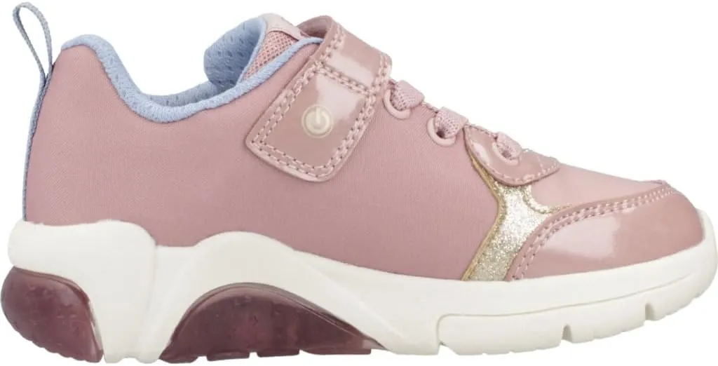 Geox Girl's J Fadinlight (Toddler/Little Big Kid) Sneakers