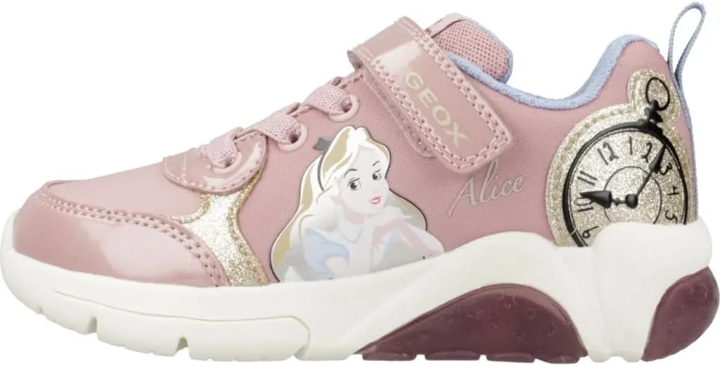 Geox Girl's J Fadinlight (Toddler/Little Big Kid) Sneakers