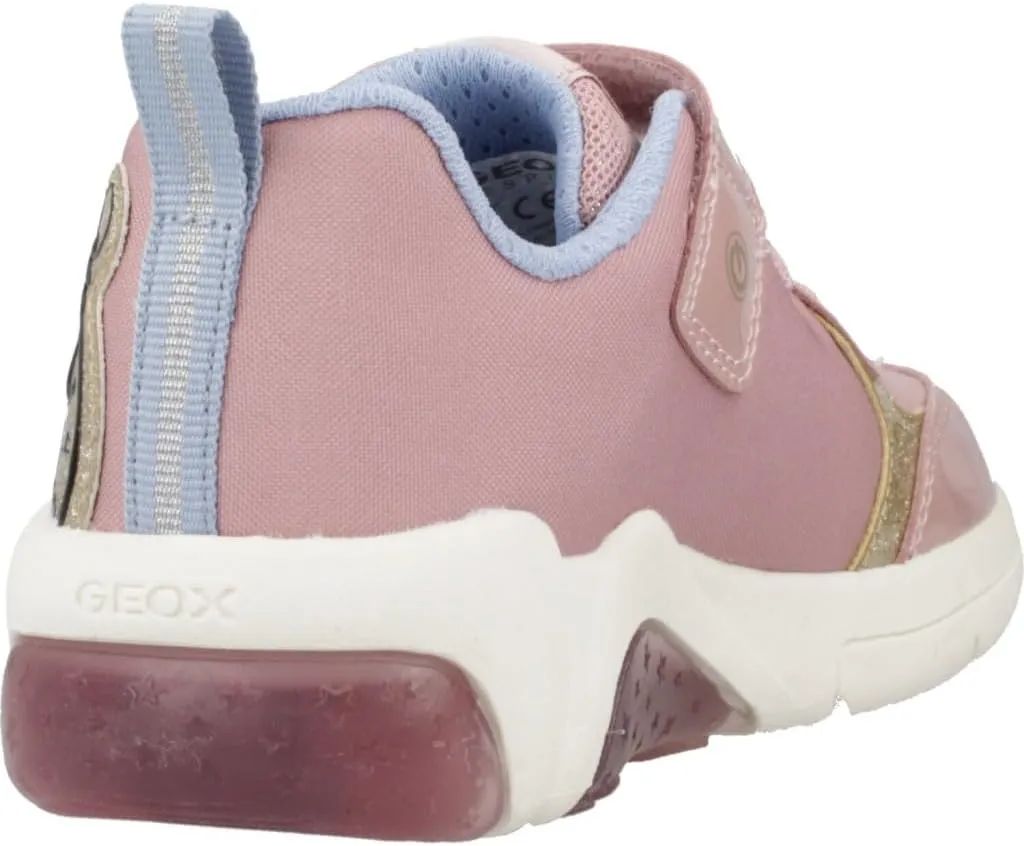 Geox Girl's J Fadinlight (Toddler/Little Big Kid) Sneakers