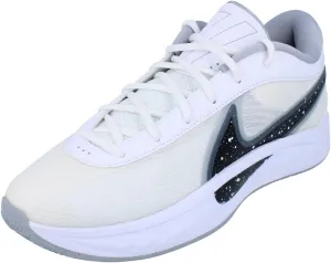 Giannis Freak 6 Basketball Shoes (FJ7792-102, White/Wolf Grey/Black) Size 9