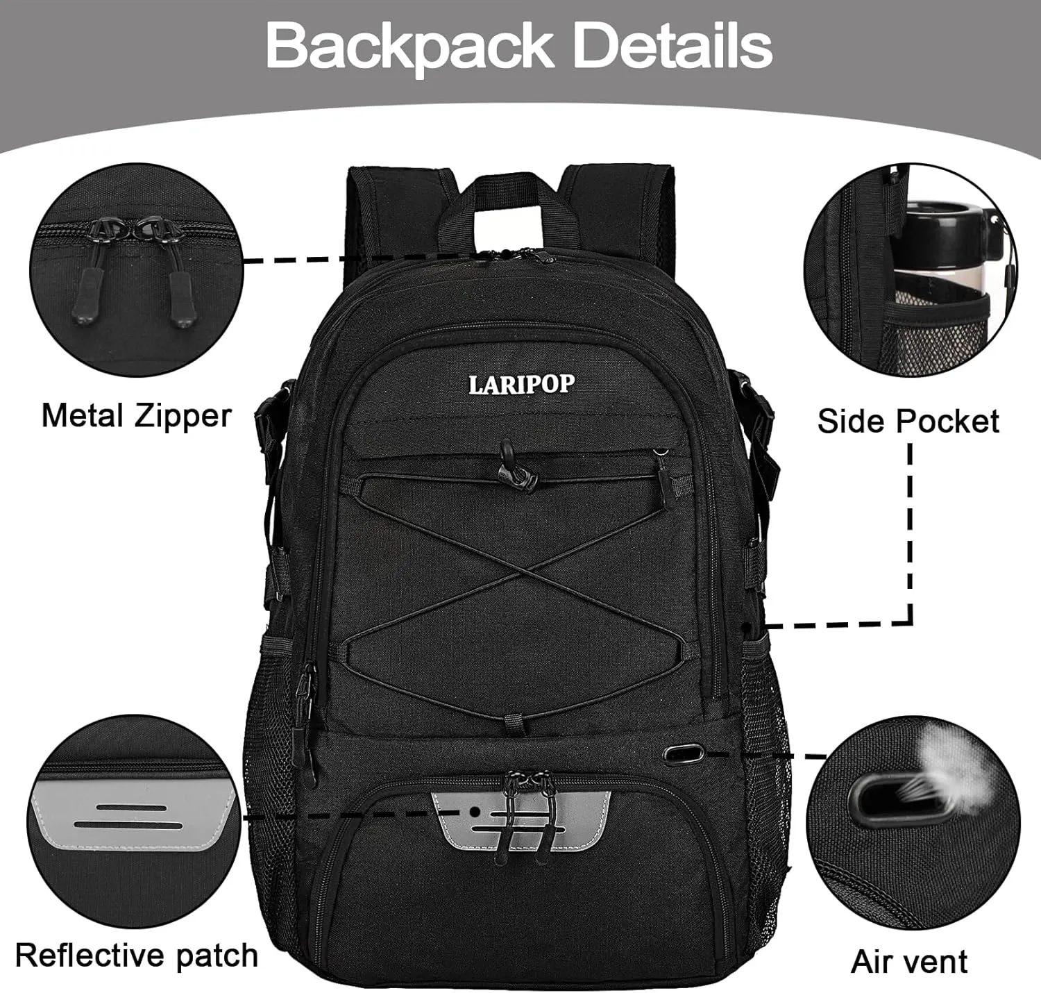 Gifts for Men,Basketball Backpack-Christmas Stocking Stuffers for Boys and Girls,Mens Gifts,Ball