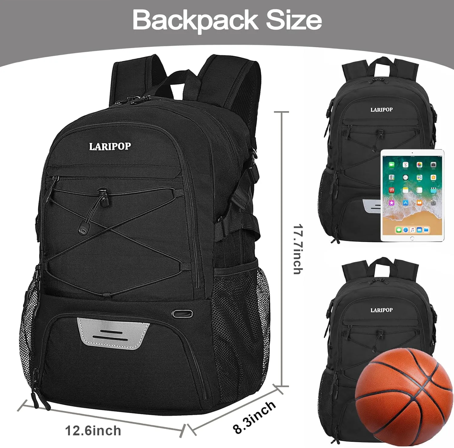 Gifts for Men,Basketball Backpack-Christmas Stocking Stuffers for Boys and Girls,Mens Gifts,Ball