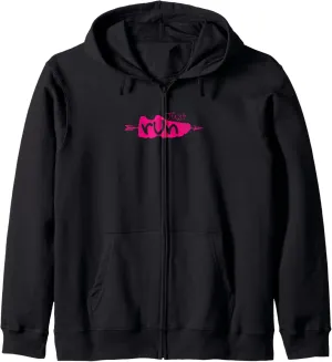 Girls CC Cross Country Shoe Runner Just Run XC Running Gift Zip Hoodie