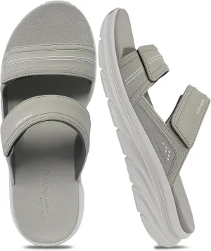 Gold Pigeon Shoes EVA Anti-Fatigue Ultra-Cushion Unisex Slide Sandals Adjustable Straps