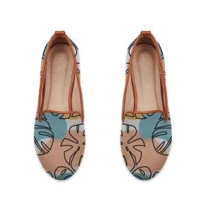 Havana Espadrille Abstract Leafs