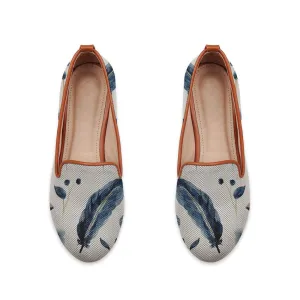Havana Espadrille Feather