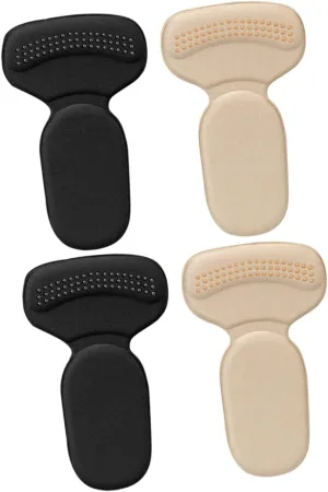 High Heel Liners Set 2 Pairs of Heel Cushion Inserts for Women Breathable and Non-Slip Thick Pads for Shoes