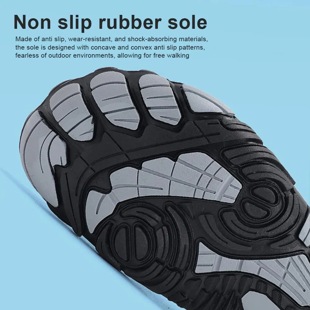 Hike Barefoot Shoes for Winter Autumn Footwear, Minimalist Barefoot Shoes for Men Women Wide Toe Zero Drop Athletic Hiking and Trail Running Shoe