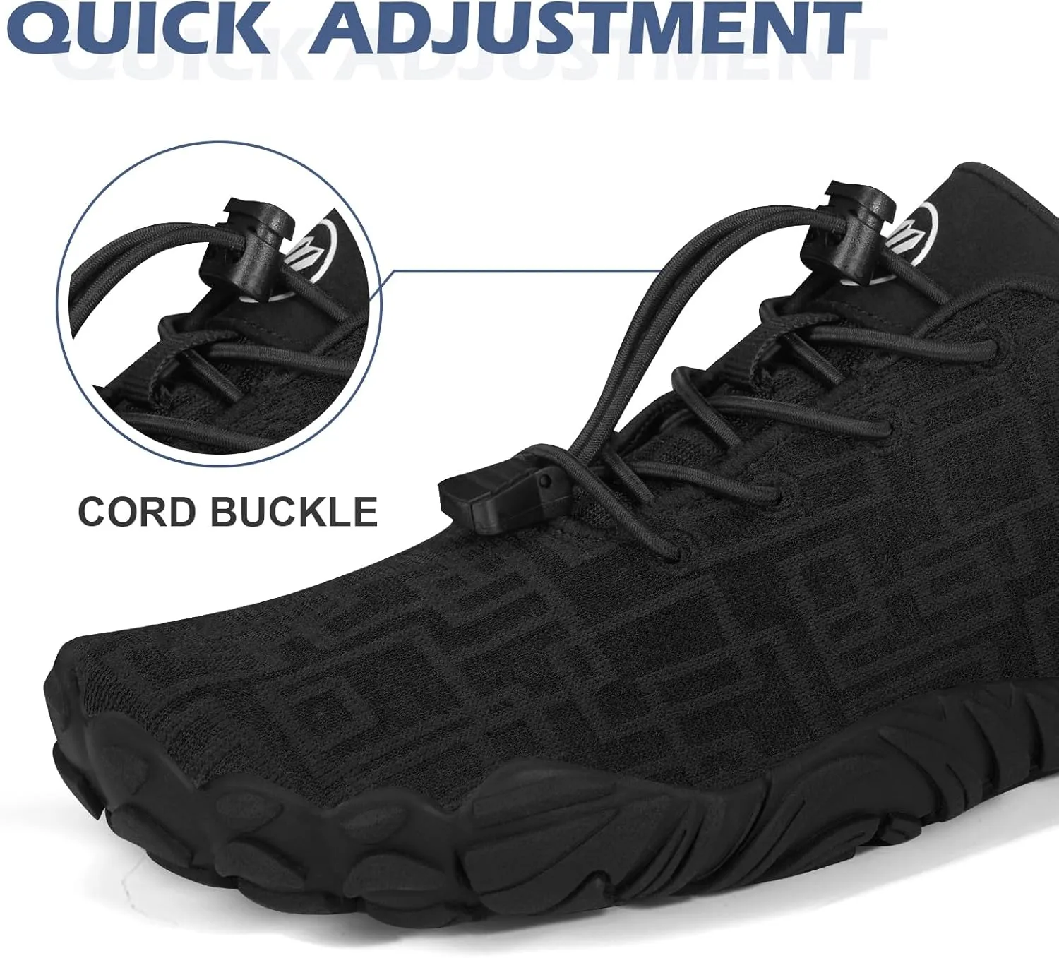 Hike Barefoot Shoes Women Men with Wide Toe Box Footwear Healthy Non-Slip Hike Beach Pool Aqua Swim Surf Hiking Running Athletic Water Shoe