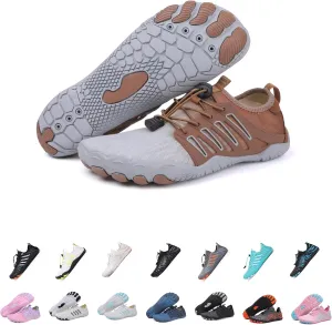 Hike Barefoot Shoes Women,New Hike Shoes for Men Women,Non-Slip Trail Athletic Footwear, Hiking Barefoot, Breathable Wide Toe Box