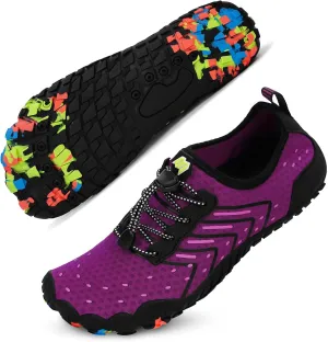 Hike Barefoot Water Shoes Women Men, Newly Quick-Dry & Wide Toe Box Breathable Pro Footwear Shoe Non-Slip for Aqua Sports Beach Pool Swim Yoga Hiking