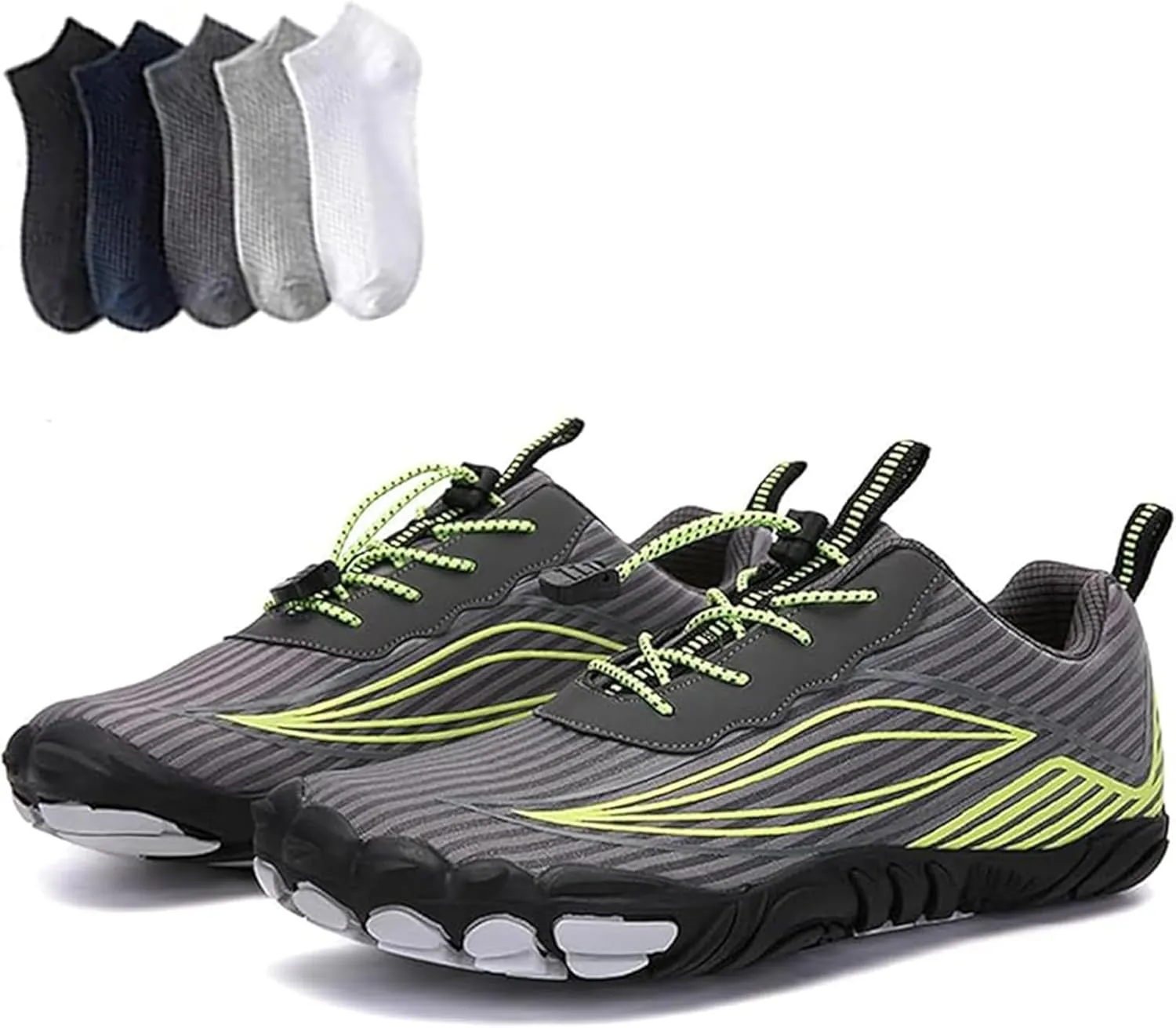 Hiking Womens Men, Pro Barefoot Shoes with Wide Toe Box, Healthy and Non-Slip Breathable Barefoot Shoes