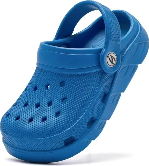 HOBIBEAR Kids Garden Clogs Toddler Sandals for Boys Girls Slipper Beach Water Shoes Slip on (Toddler/Little/Big Kids)