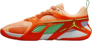 Jordan Heir Basketball Shoes (FQ3858-800, Orange Pulse/Hyper Crimson/Electro Green) Size 7