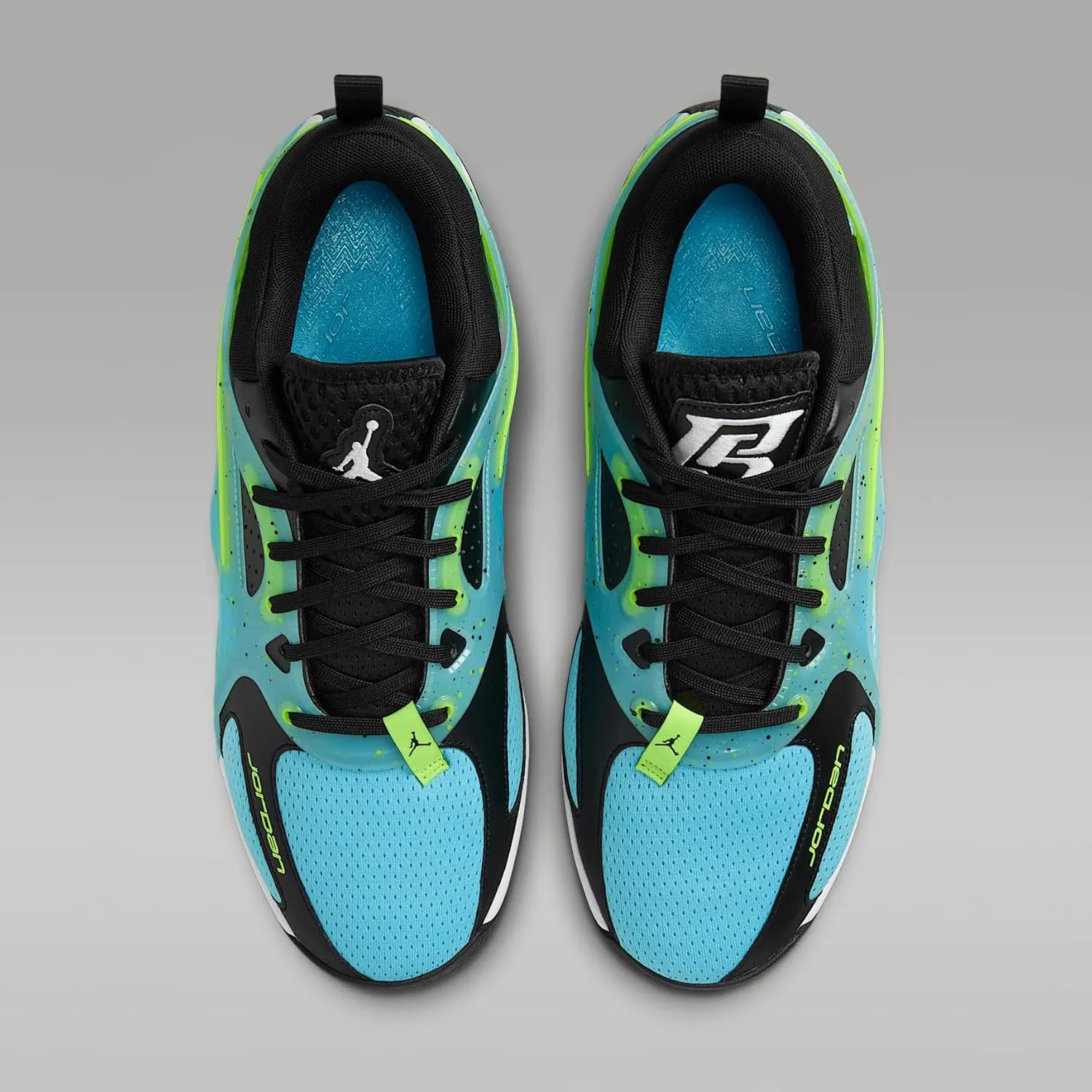 Jordan Heir Series Paolo Basketball Shoes (IB7137-400, Blue Gaze/Volt/White/Black)