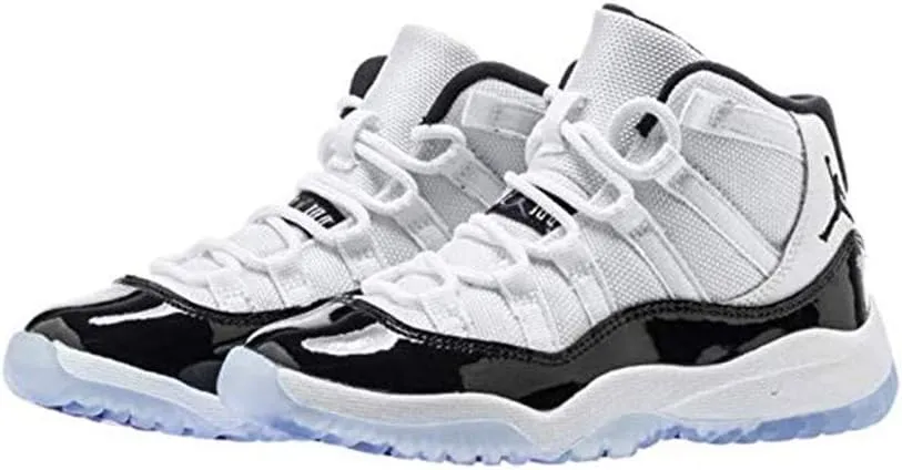 Jordan Nike Kids Preschool Retro 11" Concord Basketball Shoe (2.5)