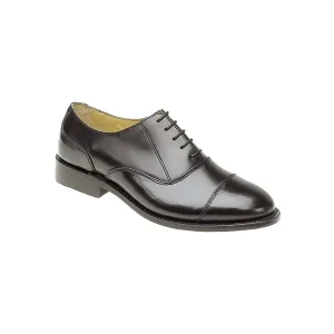 Kensington WILSON Mens Leather Lace Up Oxford Shoes Black