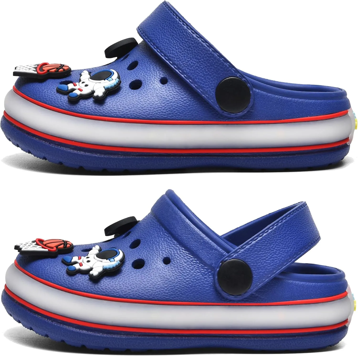 Kids' Boys Girls LED Clogs Cute Garden Shoes Cartoon Slides