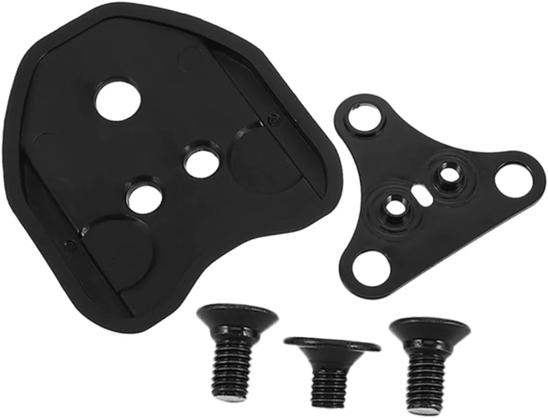 Kisangel Cycling Cleats Bike Clip Pedals Adapters Quick Conversion for Road Bikes Plastic