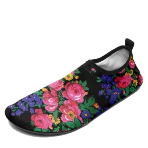 Kokum's Revenge Black Kid's Sockamoccs