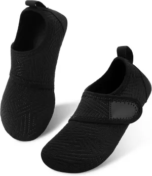 L-RUN Toddler Water Shoes Barefoot Aqua Socks Kids Swim Shoes for Beach Pool Surfing Yoga