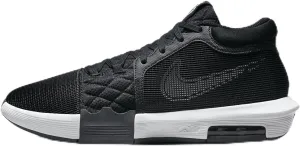 Lebron Witness 8 (Team Bank) Basketball Shoes (FB9944-002, Black/Black/White) Size 8
