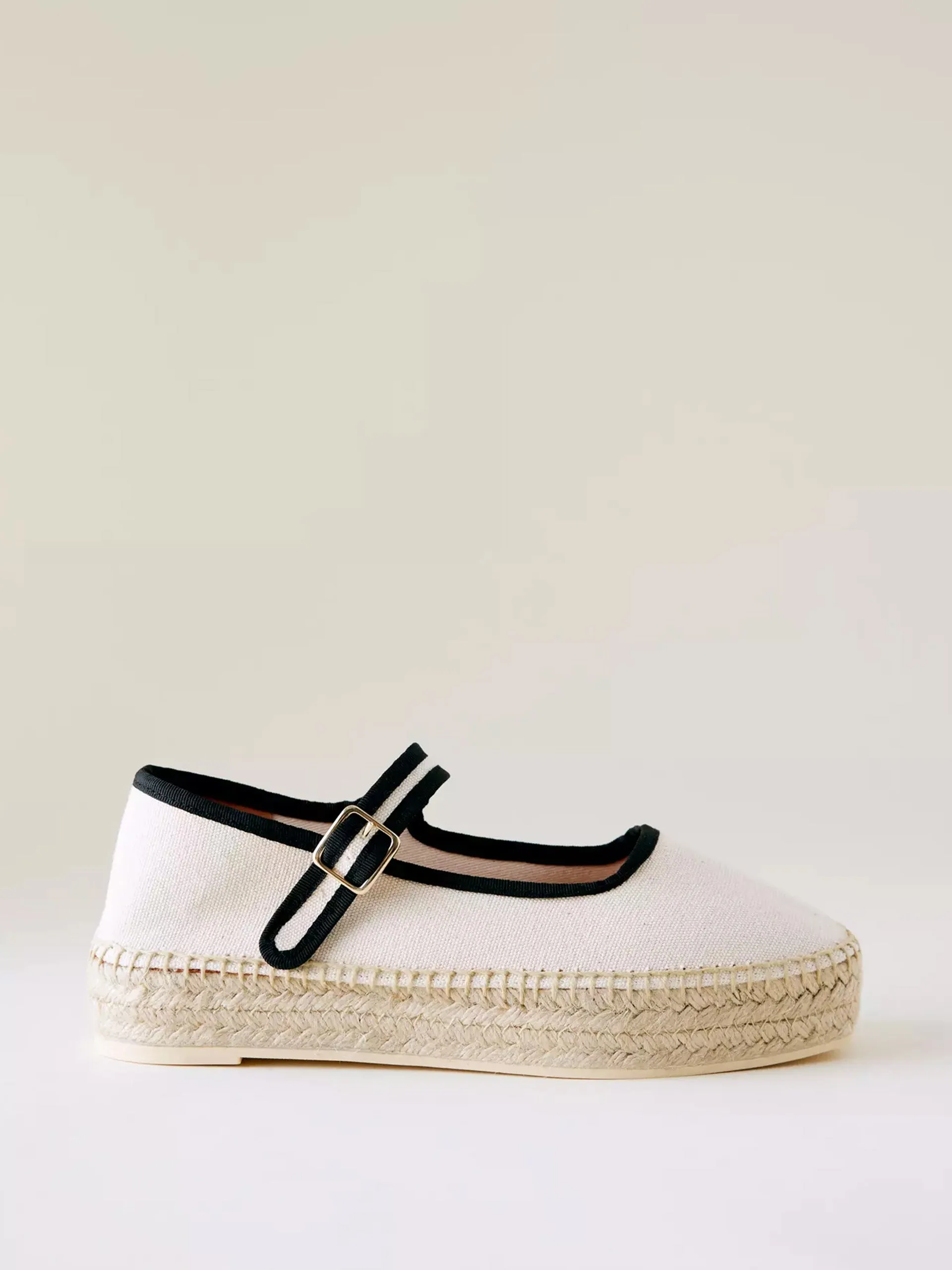Mary Jane espadrille flats