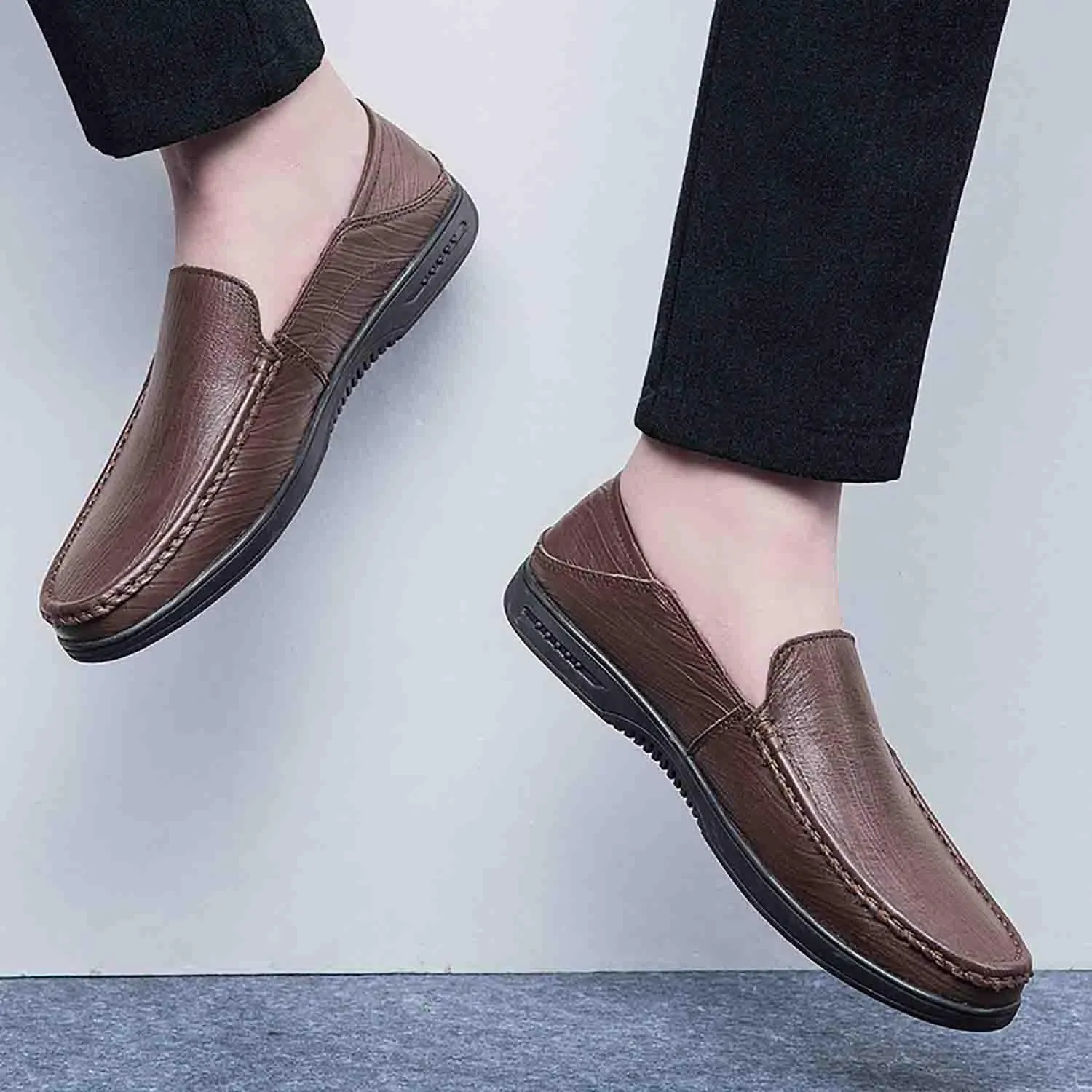 MEBAMY Men's Casual Loafers Men's Driving Shoes Lightweight and Breathable
