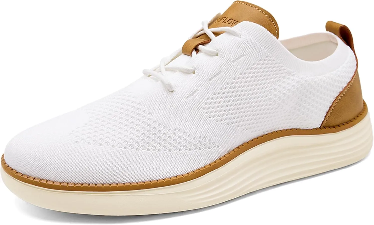 Men's Casual Dress Sneakers Oxfords Business Mesh Walking Shoes Breathable Tennis Shoe Lightweight Work Shoes Zapatos para Hombre