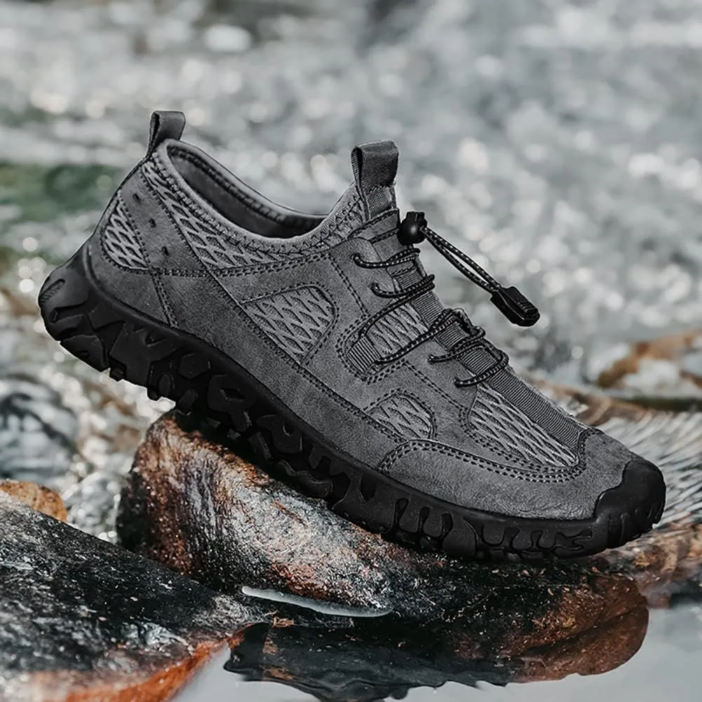 Men's Hiking Shoes Outdoor Wading Sneakers Breathable Quick-Drying Water Shoes 6.5-12 Sizes