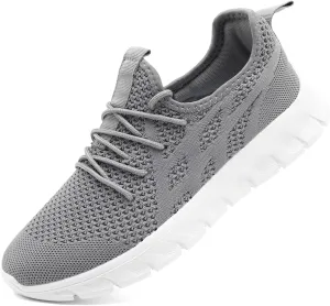 Men's Shoes Running Road Walking Sneakers Sports Athletic Workout Gym Shoes Casual Comfortable Breathable Fashion