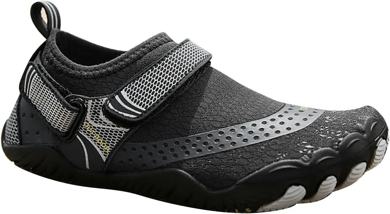 Mens Size 9 Shoes Water Resistant Slip on for Men Women Mens Barefoot Water Shoes Water Shoes Women Wide Slip on Soft Beach Shoes for Pool Hiking Training Outdoor Water Sports