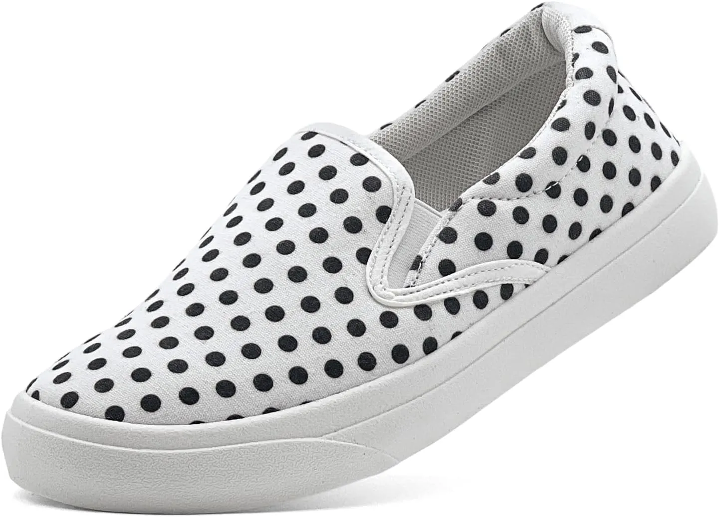 Men's Slip On Loafers Classic Canvas Shoes Casual Comfortable Flat Leisure Vintage Breathable Lightweight Dress Walking Sneakers