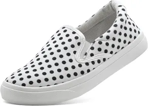 Men's Slip On Loafers Classic Canvas Shoes Casual Comfortable Flat Leisure Vintage Breathable Lightweight Dress Walking Sneakers