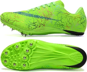 Men's Spikes Track and Field Shoes Outdoor Sprint Racing Running Jumping Traning Cleats