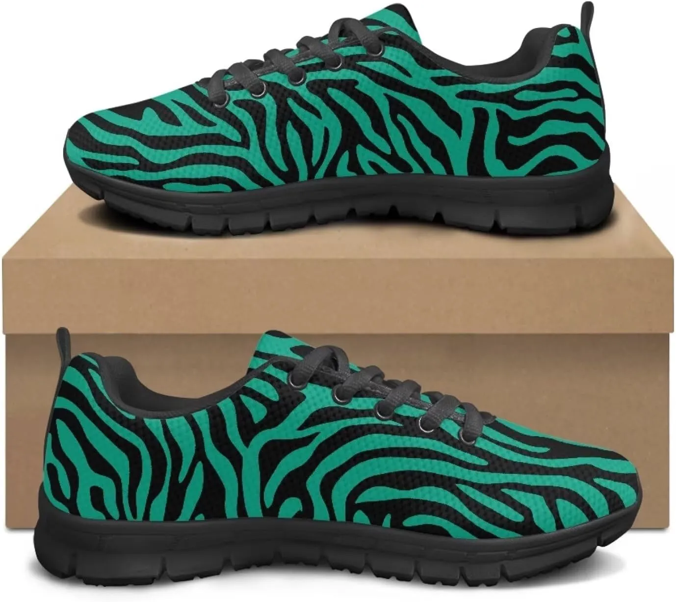 Men's Supportive Running Shoes Lace-Up Non Slip Tennis Sneakers Breathable Comfort Outdoor Shoes for Athletic US 5-14 Black Sole