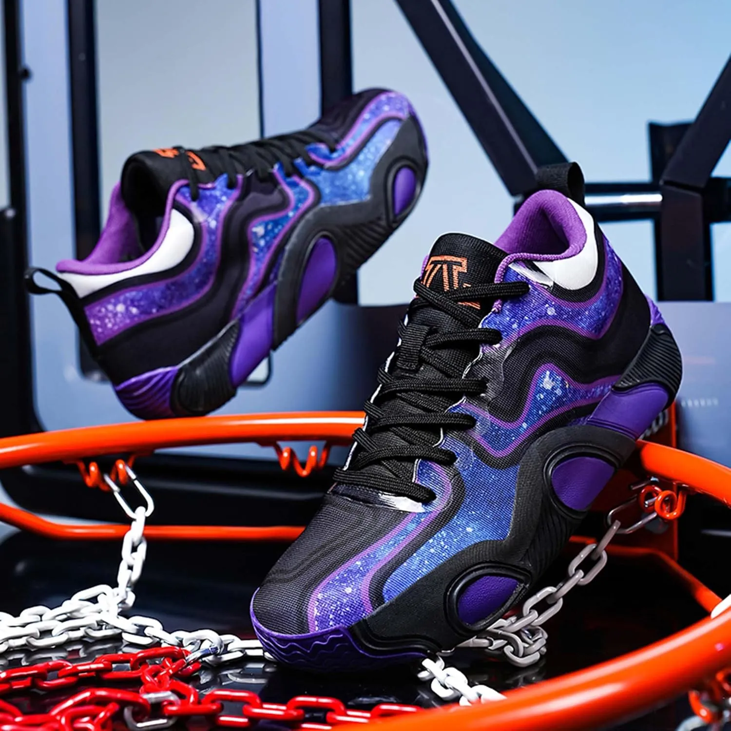 Men's Women's Training Competition Professional Basketball Shoes Jumping Fast Landing Stable Sports Shoes