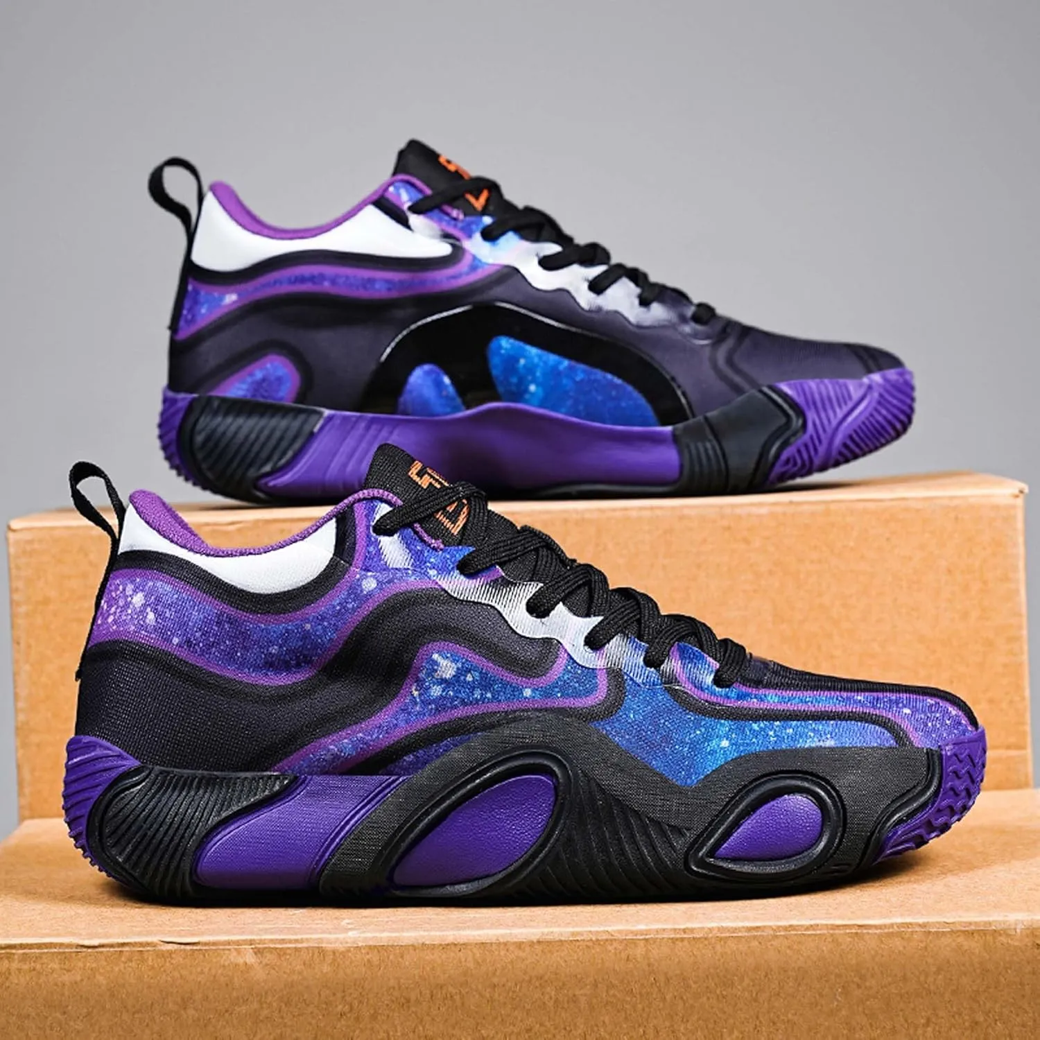 Men's Women's Training Competition Professional Basketball Shoes Jumping Fast Landing Stable Sports Shoes