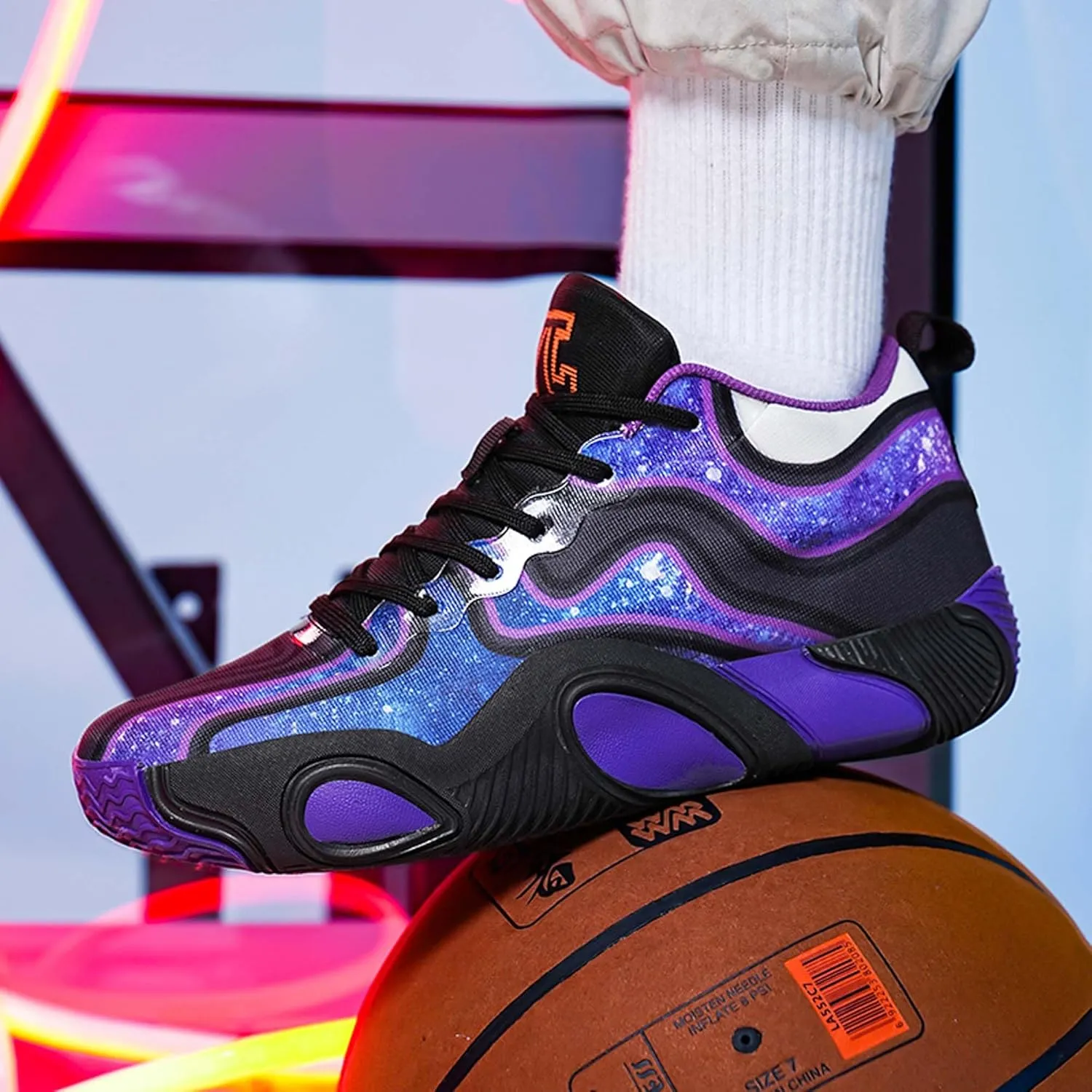 Men's Women's Training Competition Professional Basketball Shoes Jumping Fast Landing Stable Sports Shoes
