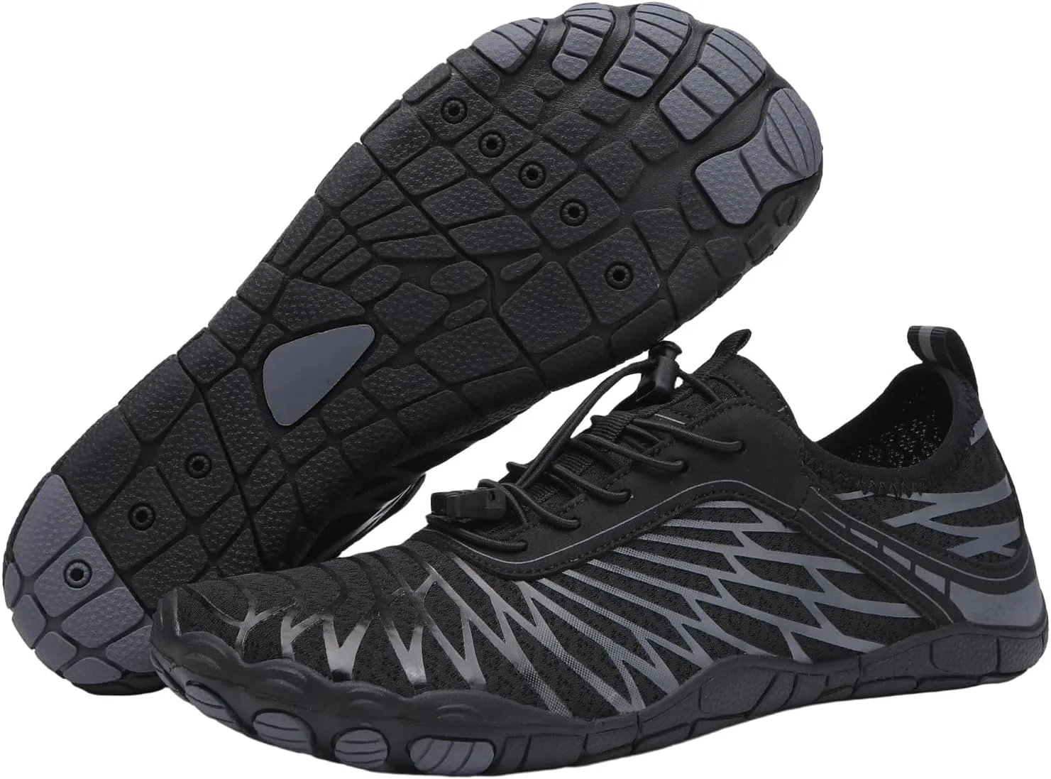 Mmoneyake Hike Barefoot Shoes Women Men Wide Toe Box Healthy & Non-Slip Barefoot Shoes Outdoor Hiking Shoe Grounded Footwear Unisex