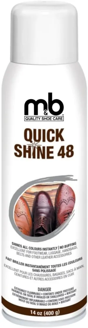 Moneysworth & Best Shoe Care Quick Shine 48, 14-Ounce