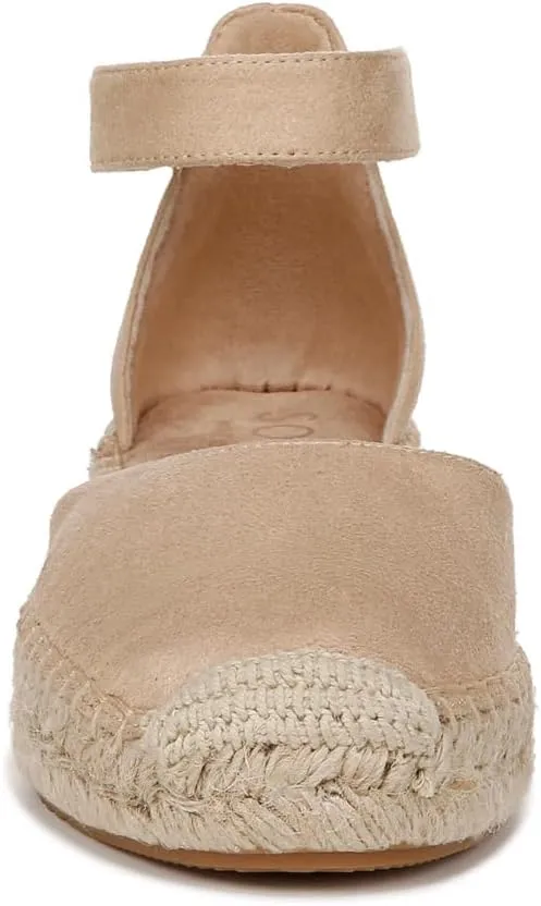 Naturalizer Women's Wren Ankle Strap Low Heel Espadrille Wedge Sandal