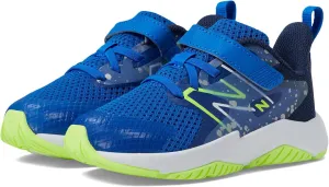 New Balance Kids ITRAVRB2 Running Shoe, Team Royal/Blue Oasis/Bleached Lime Glo, 5.5 X-Wide US Unisex Toddler
