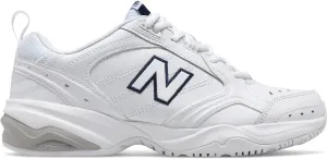 New Balance Women's WX624WT3 White Lace Shoe