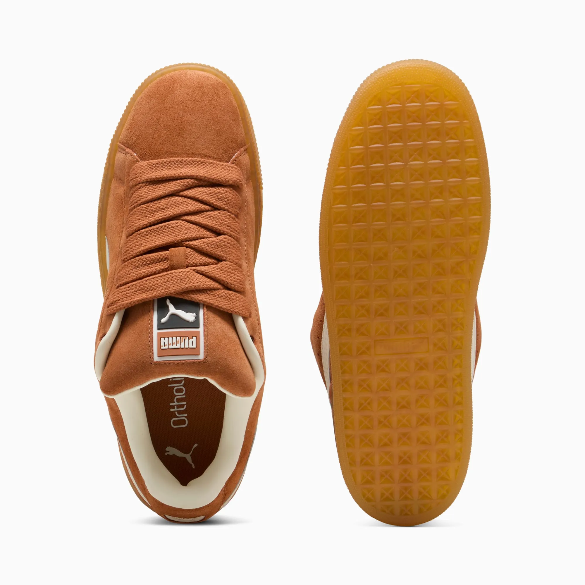 NEW Men's PUMA XL Brandy Warm White SUEDE Shoes AUTHENTIC IN BOX