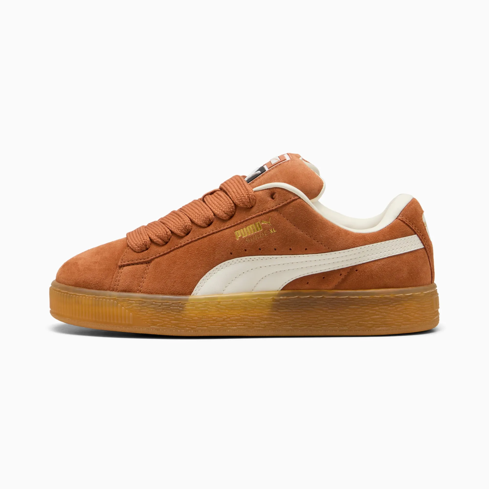 NEW Men's PUMA XL Brandy Warm White SUEDE Shoes AUTHENTIC IN BOX